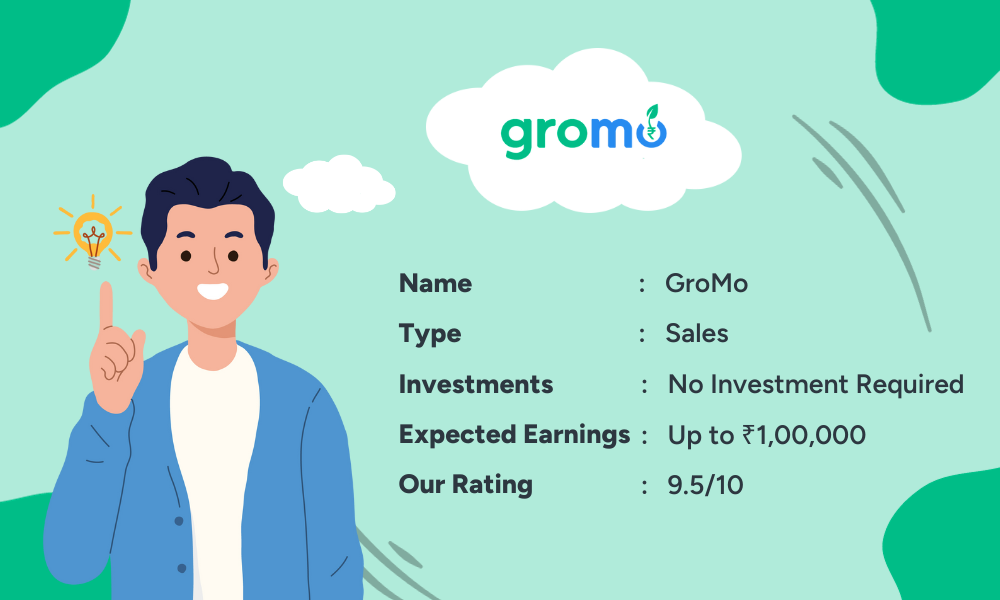 10 Best Earning Apps for Students Without Investment 2023 - About GroMo App - GroMo