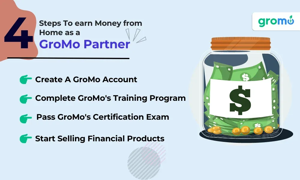 Steps-To-Earn-Money-From-Home-As-A-GroMo-Partner-GroMo