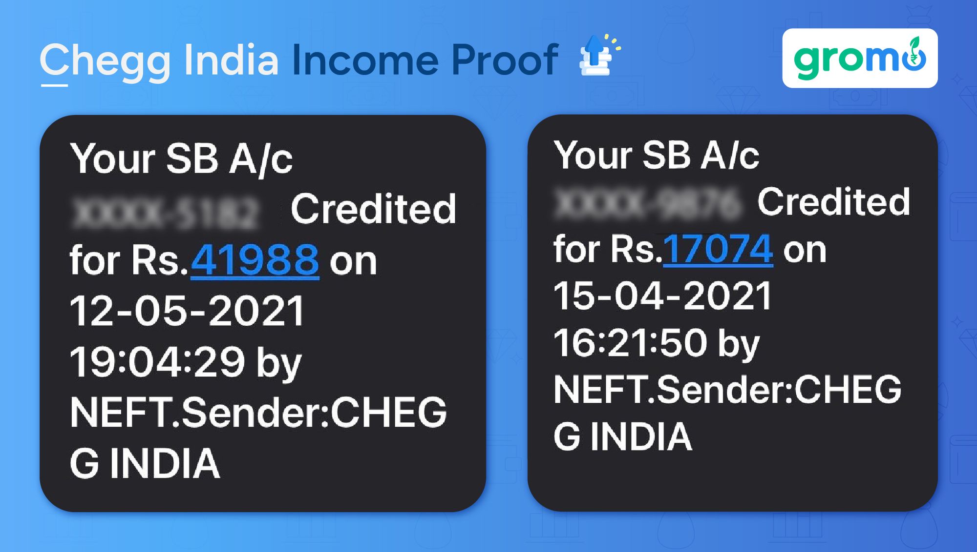 Chegg India Income Proof - Best Ways to Make Money Online - GroMo