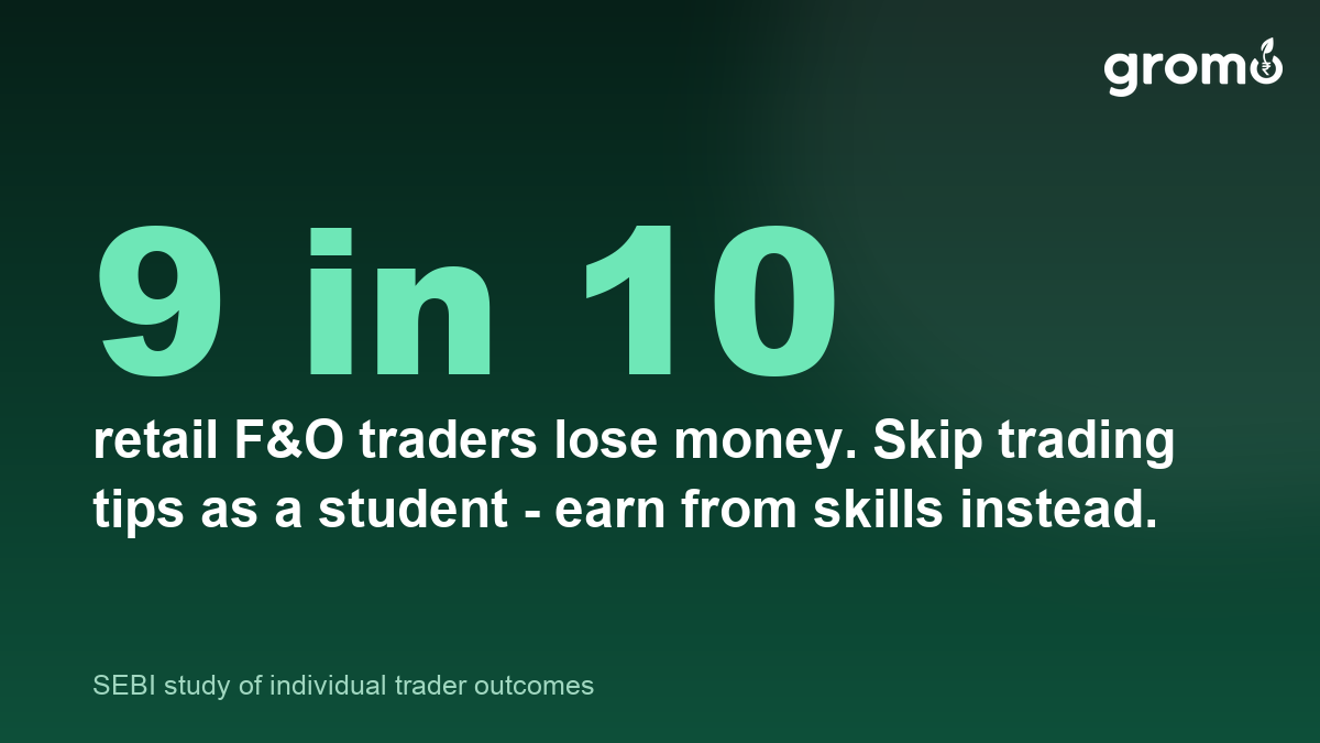9 in 10 retail F&O traders lose money - SEBI study, why students should avoid trading tips