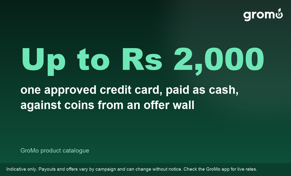 Stat card showing that one approved financial product can pay more than a month of offer wall earnings
