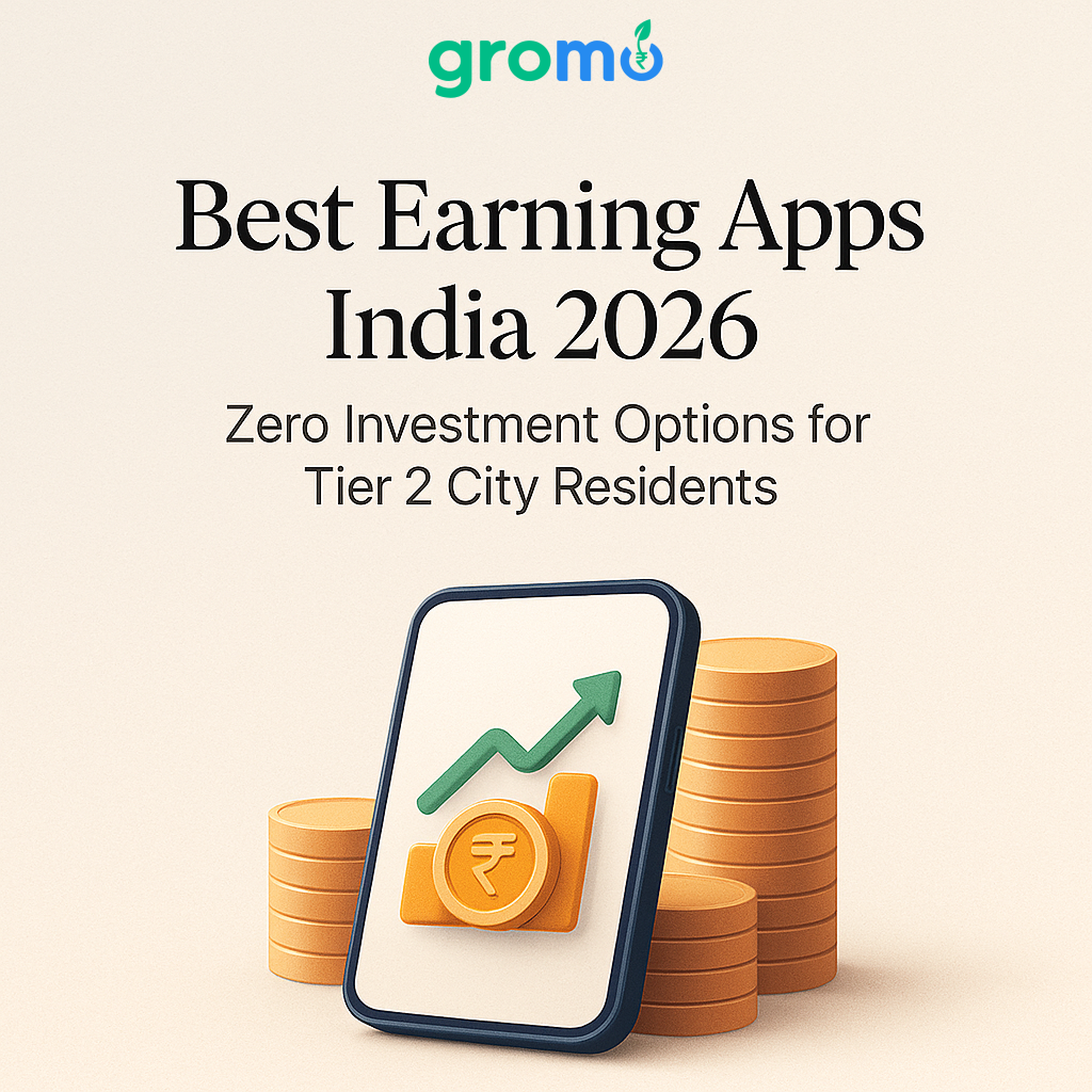 Best Earning Apps India 2026: Zero Investment Options for Tier 2 City Residents