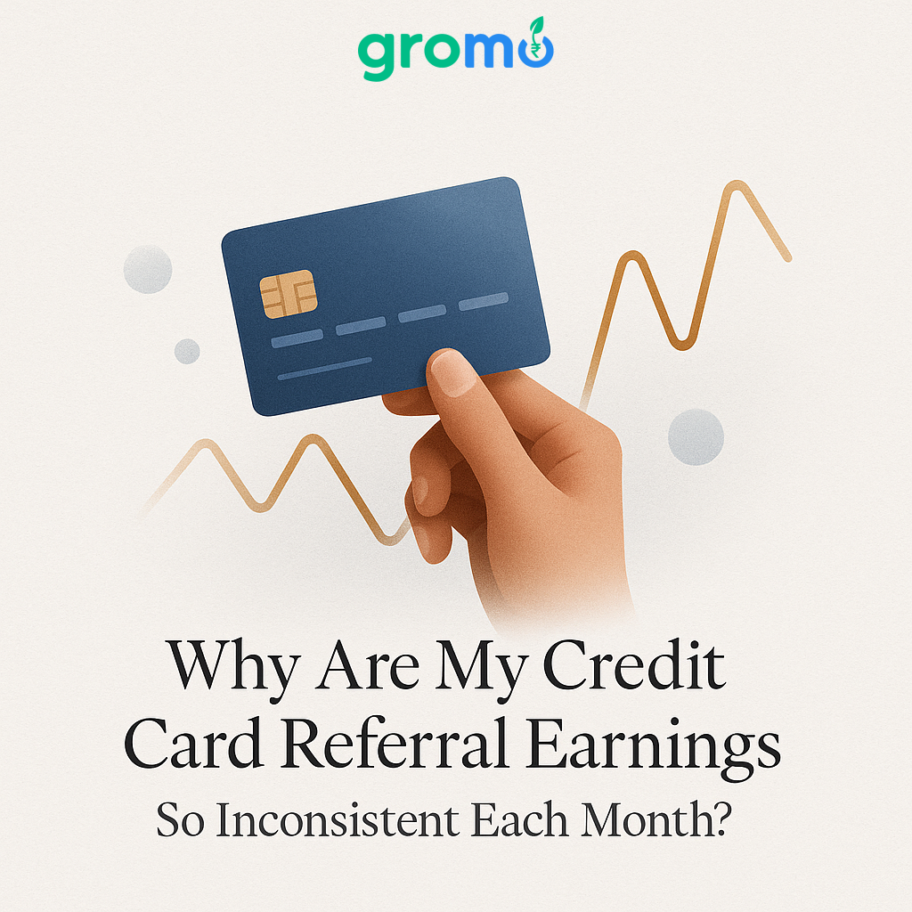 Why Are My Credit Card Referral Earnings So Inconsistent Each Month?