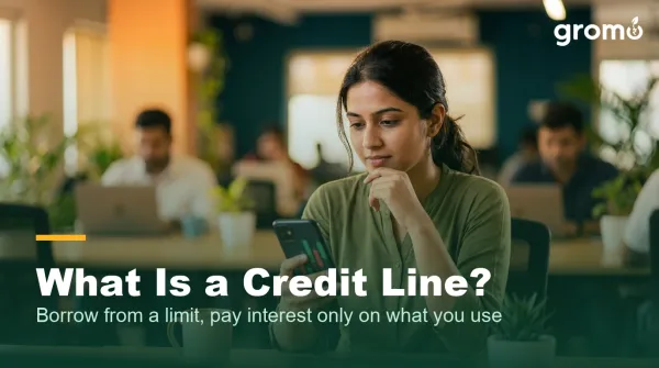 What is a credit line: borrow from a limit, pay interest only on what you use